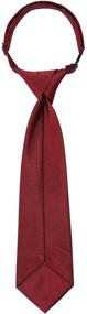 img 3 attached to 👔 Versatile Adjustable Boys' Necktie: Stylish Boys' Accessories in Ties, Perfect for Kids