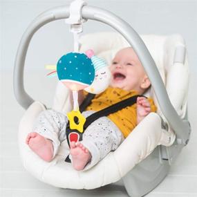 img 3 attached to 🌙 Taf Toys Musical Mini Moon, Portable Hanging Infant Toy with Music and Lights, Travel Companion for Parents and Babies, Soothes and Relaxes Baby during Strolls, Suitable for Newborns and Up