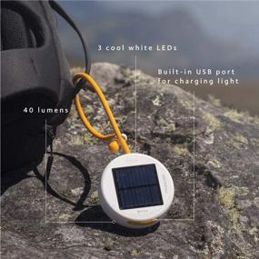 img 3 attached to ⚡ MPOWERD Luci Core: Solar Utility Task Light - Adjustable Silicon Arm, 40 Lumens, 12 Hour Battery Life - Work, Emergency, Outdoor Light - USB Quick-Charging - Waterproof