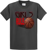 🏀 girls' hardwood basketball t-shirt - kelly green (yxl) athletic apparel logo