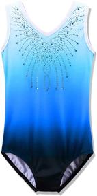 img 3 attached to Gymnastics Leotard Diamond Ballet B180_Blue_12A