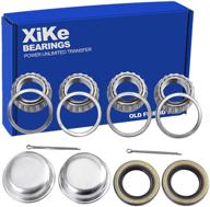 🚗 xike 1'' axles trailer wheel hub bearings kit - l44643/l44610, 12192tb seal od 1.980'' - dust cover, cotter pin - rotary quiet, high speed, durable" logo