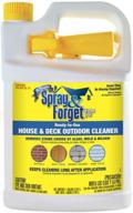 🏡 spray & forget ready-to-use house & deck outdoor cleaner nested trigger spray bottle – 1 gallon logo