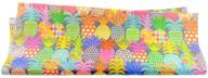 🍍 tropical paradise: bulk pack of 20 pineapple tissue paper sheets (20"x30") logo