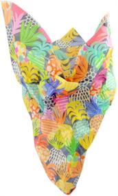 img 1 attached to 🍍 Tropical Paradise: Bulk Pack of 20 Pineapple Tissue Paper Sheets (20"x30")