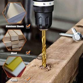 img 1 attached to 🔩 Migiwata 1.0-10mm Metric Jobber Twist Drill Bit Set for Precise Drilling