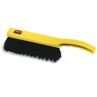 🧹 rubbermaid commercial 8 inch counter brush: efficient flagged polypropylene fill for smooth surface sweeping - silver (fg634200silv) logo