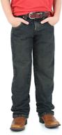 👖 everyday boys' clothing: wrangler retro straight jeans logo