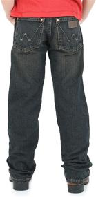 img 2 attached to 👖 Everyday Boys' Clothing: Wrangler Retro Straight Jeans