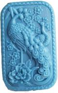 longzang peacock mould s440 craft art silicone soap mold handmade candle molds - diy craft mold logo
