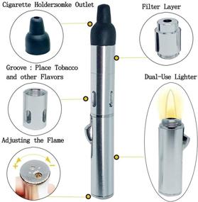 img 2 attached to Fengfang Butane Handheld Lighter （Silver）