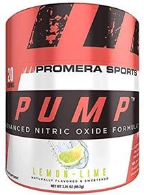 img 1 attached to 💪 Препарат для спорта ProMera Pump: Лимонно-лаймовый вкус - 20 порций, продвинутый повышатель оксида азота и усилитель насоса с L-цитруллином HCl для роста мышц.