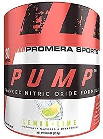 img 3 attached to 💪 Препарат для спорта ProMera Pump: Лимонно-лаймовый вкус - 20 порций, продвинутый повышатель оксида азота и усилитель насоса с L-цитруллином HCl для роста мышц.