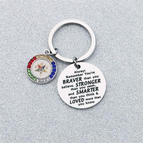 img 3 attached to SEIRAA Sorority Remember Believed Keychain