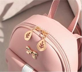 img 3 attached to 👜 Swedish Style Women's Mini Shoulder Bag: Trendy, Lightweight, Waterproof, and Crossbody Cell Phone Purse Backpack for Travel