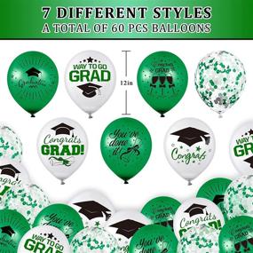 img 3 attached to Whaline Graduation Confetti Congrats Decoration