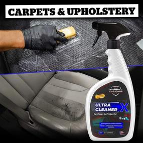 img 2 attached to 🚗 CAR CARE HAVEN Ultra Cleaner X (32oz Kit + 2 Microfiber Towels) - All-In-One Interior and Exterior Cleaner: Upholstery, Leather, Dashboard, Plastic Seats, Trim, Vinyl, Cloth, Rubber, Carpet!