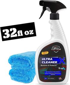 img 3 attached to 🚗 CAR CARE HAVEN Ultra Cleaner X (32oz Kit + 2 Microfiber Towels) - All-In-One Interior and Exterior Cleaner: Upholstery, Leather, Dashboard, Plastic Seats, Trim, Vinyl, Cloth, Rubber, Carpet!