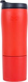 img 4 attached to 🔴 Red BPA-free Plastic Mighty Mug Biggie Tumbler, 18 oz - The Travel Mug That Won't Fall