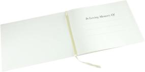 img 3 attached to Funeral Guest Book Memorial Condolence