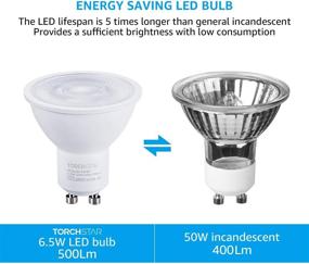img 2 attached to 💡 Energy-Efficient TORCHSTAR Dimmable Daylight LED Lighting Solution