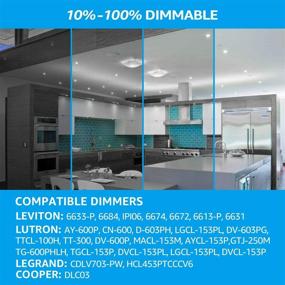 img 3 attached to 💡 Energy-Efficient TORCHSTAR Dimmable Daylight LED Lighting Solution