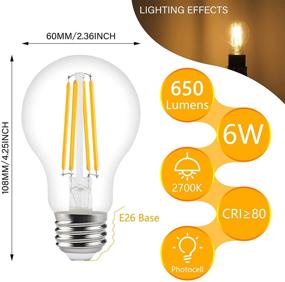 img 1 attached to 💡 Equivalent Filament Lighting with Ganiude Photocell