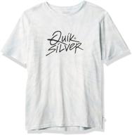 quiksilver short sleeve shirt message logo