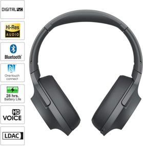 img 3 attached to 🎧 Sony WHH900N Hear On 2 Беспроводные наушники с шумоподавлением накладного типа: высокое качество звука, легкий дизайн