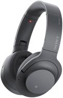 🎧 sony whh900n hear on 2 over-ear wireless noise cancelling headphones: high resolution audio, lightweight design logo