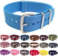 👌 nylon nato watch strap: stylish and durable wrist accessory logo