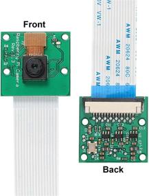 img 2 attached to 📷 5MP 1080p OV5647 Mini Camera Module, with 6 Inch 15 Pin Ribbon Cable, Compatible with Raspberry Pi Model A B B+, Pi 2/3/4