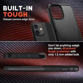 img 2 attached to 📱 NTG [1st Gen] iPhone 11 Case - Heavy-Duty Tough, Lightweight, Slim, Shockproof Protective Case for iPhone 11 6.1 Inch - Black