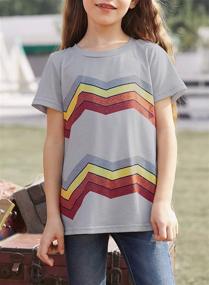 img 2 attached to 👚 Stylish Sidefeel Colorblock Button Shirts for Girls - Clothing, Tops, Tees & Blouses