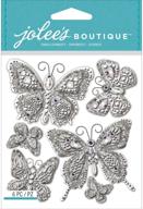 jolees boutique dimensional stickers butterfly logo