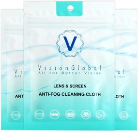 img 4 attached to 3 Pack Anti-Fog Wipes for Glasses, Tablets, Screens, Lenses – Lens Cleaning Cloth & Screen Cleaning Wipes