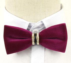 img 1 attached to 👔 Flairs New York Little Gentleman's Kids Bow Tie and Suspenders: Stylish Accessories for Your Child's Dapper Look