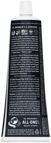 img 3 attached to Dr. Bronner’s All-One Toothpaste - Organic Anise, 5oz, 3-Pack - Effective, Natural, Fluoride-Free, SLS-Free - Freshens Breath, Reduces Plaque, Whitens Teeth - Vegan Formula