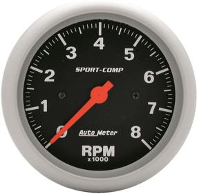 img 1 attached to Автомобильный прибор для измерения оборотов Auto Meter 3991 Sport Comp.