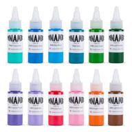 🎨 diverse collection: dynamic color tattoo ink set, 1 oz, featuring classic 2003 colors - made in usa set 1 logo