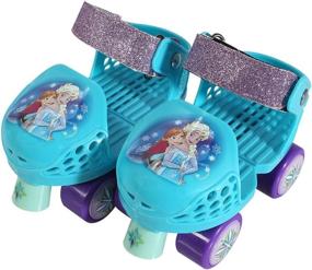 img 2 attached to 🌟 Sparkle and Glide with PlayWheels Frozen Glitter Roller Skates