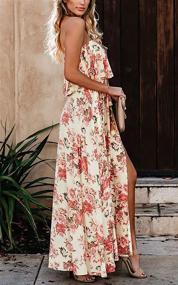 img 2 attached to 🌸 Annebouti Floral Sundress - Women's Strapless Summer Dress and Clothing