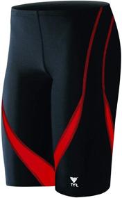 img 1 attached to 🏊 TYR Alliance Splice Jammer Swimsuit: Superior Performance and Modern Style