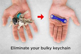 img 2 attached to 🔑 Streamline Your Essentials with KeySmart Classic Compact Keychain Organizer for Men