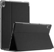 📱 procase lenovo tab p11 case 11 inch 2020 (tb-j606f tb-j606x): slim lightweight protective hard shell smart cover - black logo