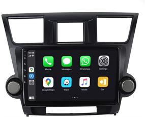 img 4 attached to 🚗 SYGAV Android 10 Car Radio for 2008-2012 Toyota Highlander with Carplay & Android Auto: 10.2 Inch GPS Navigation Head Unit