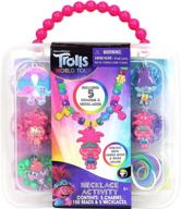 🎀 tara toy trolls necklace craft set logo