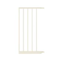 toddleroo by north states wide portico arch baby gate with 5 bar extension: easily expandable - fits up to 60.5” wide (adds 13.42&#34; width, warm white) logo