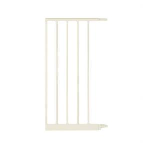 img 4 attached to Toddleroo by North States Wide Portico Arch Baby Gate with 5 Bar Extension: Easily Expandable - Fits up to 60.5” Wide (Adds 13.42&#34; Width, Warm White)