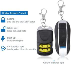 img 3 attached to 🔒 Enhanced Security: WINOMO Motorcycle Alarm System with Double Remote Control 12v Universal